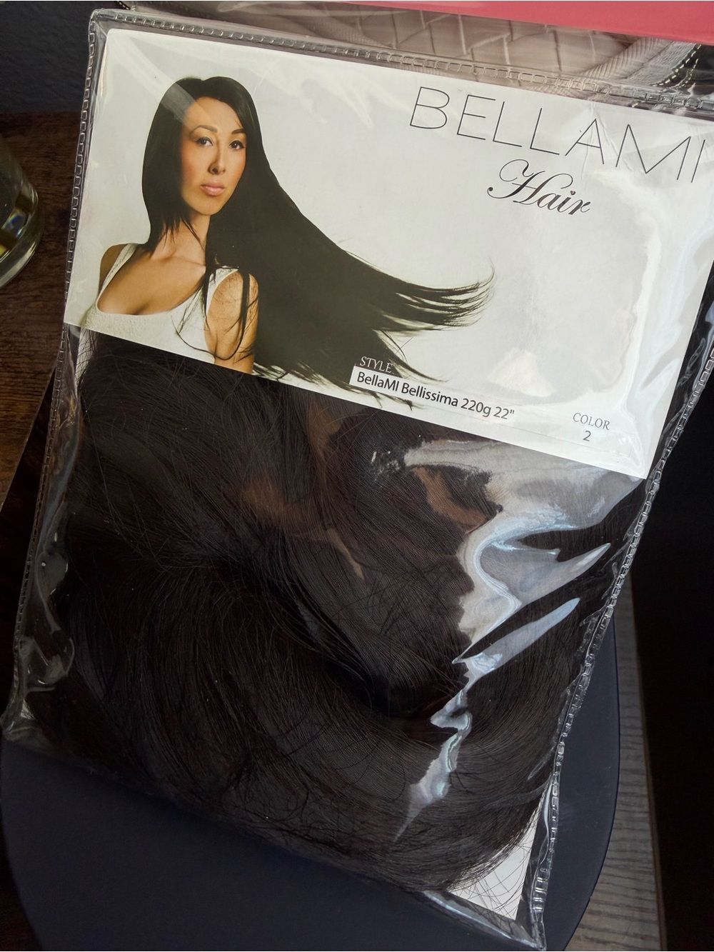 BELLAMI Dark Brown Pony Tail Wrap Hair Extension